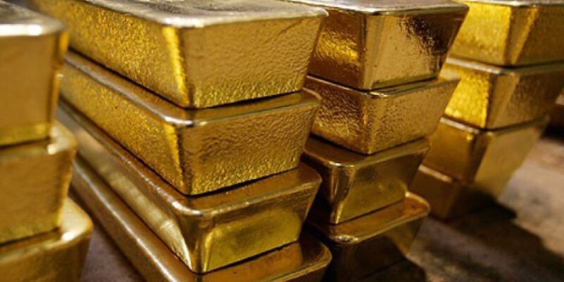 lingotes de oro
